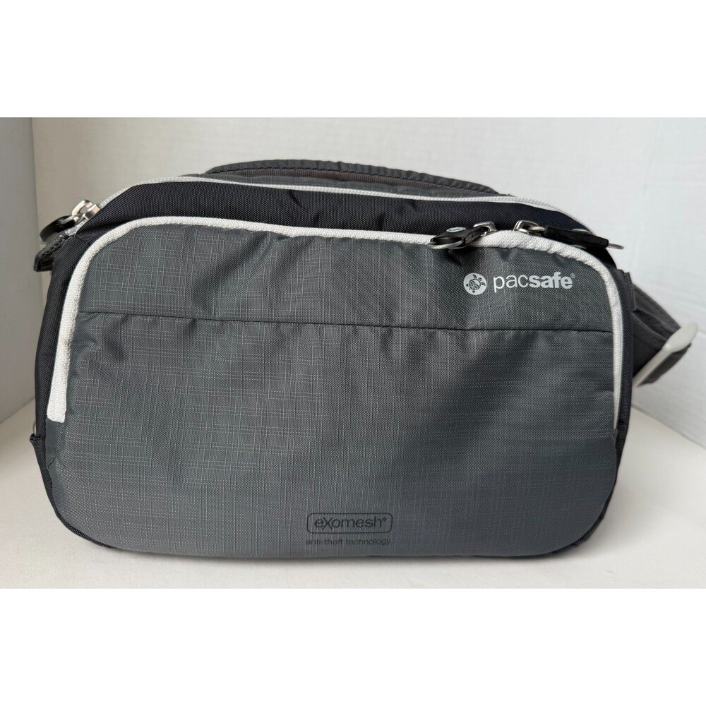 Pacsafe Metrosafe Anti Theft Crossbody Travel Bag RFID eXomesh Gray 11